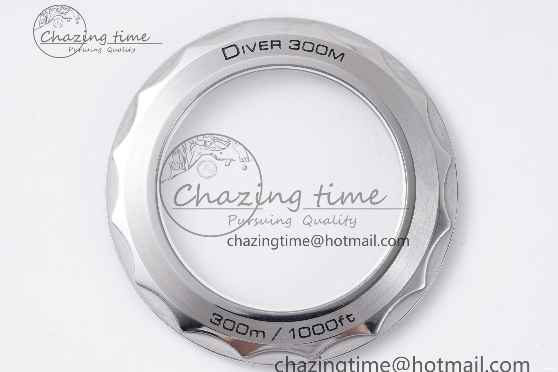 0316 Seamaster Diver 300M ZF 1:1 Best Edition Green Ceramic Green Dial on Green Rubber Strap A TravelReady 7823